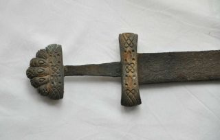 Sword of the Viking.  The Vikings.  Big Battle/Combat sword.  84 cm 6