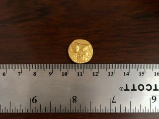 Alexander III (The Great) Ancient Solid Gold Stater Coin 323 BC 6