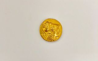 Alexander III (The Great) Ancient Solid Gold Stater Coin 323 BC 8