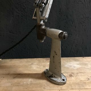 Very Rare,  Early Herbert Terry 1431 Magnifying Anglepoise Lamp - PAT 10
