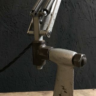 Very Rare,  Early Herbert Terry 1431 Magnifying Anglepoise Lamp - PAT 5