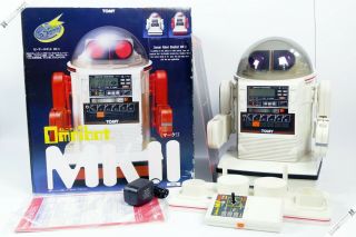 Tomy Personal Robot Omnibot Mkii White 2000 Heroid Japan Vintage Complete