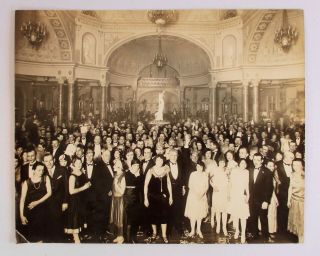 2 1920s Large Shanghai China DOLLAR STEAMSHIP LINE Group Photos Dance Years 6