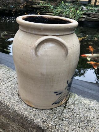 Antique Stoneware 4 Gallon 6