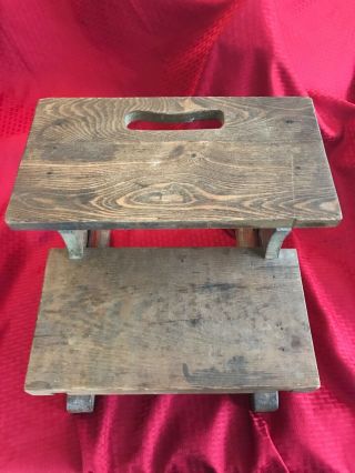 Old Rustic Cobblers Stool