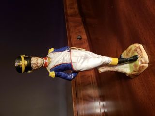 Dresden Napoleonic Soldier Figurine Antique 10