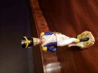 Dresden Napoleonic Soldier Figurine Antique 2