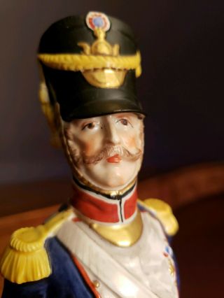 Dresden Napoleonic Soldier Figurine Antique 3