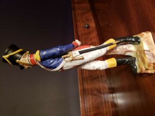 Dresden Napoleonic Soldier Figurine Antique 5