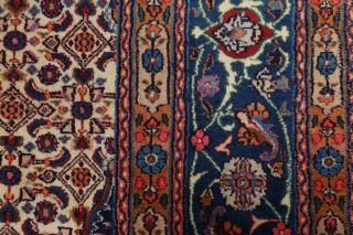 Antique Traditional Medallion Persian Mood Hand - Knotted Wool Oriental Rug 7x9 12