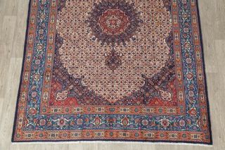 Antique Traditional Medallion Persian Mood Hand - Knotted Wool Oriental Rug 7x9 5