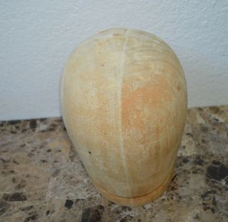 Vintage Wooden Hat Mold Wood 3