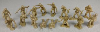 Marx Pacific Battleground Collectors Japanese,  Vehicles,  Flags,  Exploding House 9