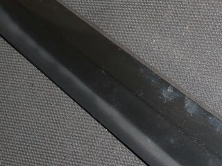 KATANA (sword) w/Judgment paper : YOSHICHIKA : EDO : 35.  7 × 24.  8 