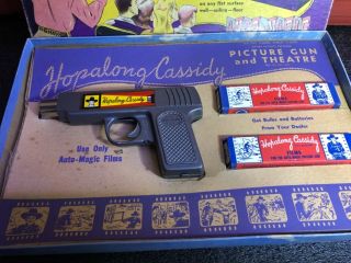 Vintage Hopalong Cassidy Picture Gun Theatre 492 Stephens 2