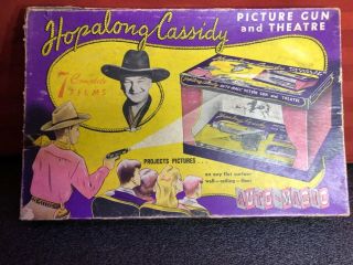 Vintage Hopalong Cassidy Picture Gun Theatre 492 Stephens 4