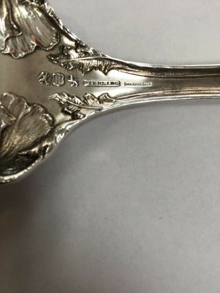 LOVE DISARMED Reed & Barton Sterling Silver WAFFLE SERVER 11 