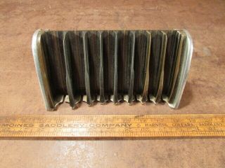 Vintage Cash Register Coin Slots Tray Heavy Metal Marked 31 Removable