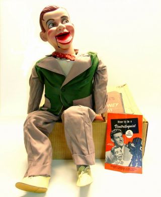 Vintage Juro Jerry Mahoney Paul Winchell Ventriloquist Dummy Doll Box 2