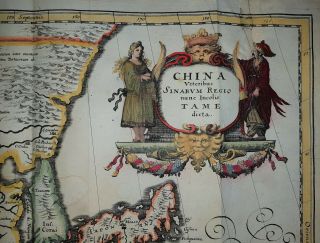 1636 CHINA JAPAN KOREA FORMOSA TAIWAN MAP BY MERIAN 2