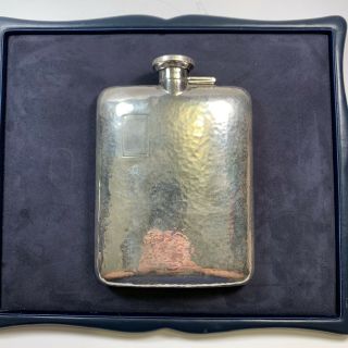 Vintage Sterling Silver Flask