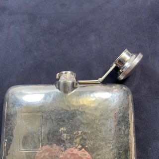 Vintage Sterling Silver Flask 7