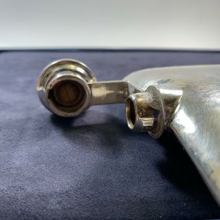 Vintage Sterling Silver Flask 8