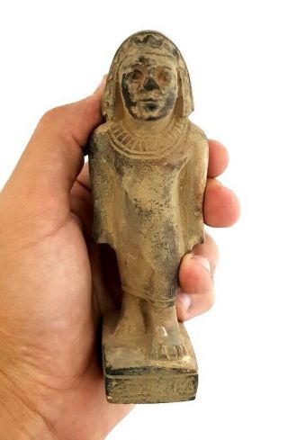 Ushabti Sculpture Unique Figurine Egyptian Antiquity Royal Stone Shabti 2