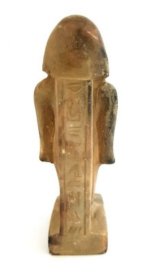 Ushabti Sculpture Unique Figurine Egyptian Antiquity Royal Stone Shabti 6