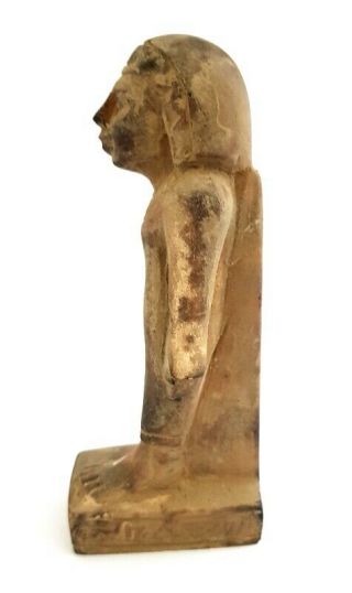 Ushabti Sculpture Unique Figurine Egyptian Antiquity Royal Stone Shabti 7