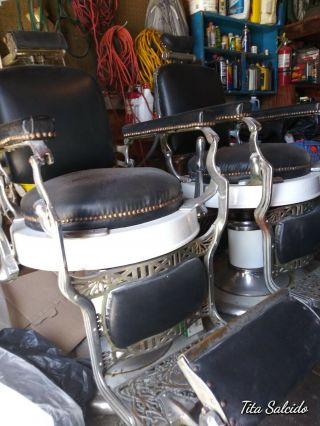 antique barber chairs Koken Pick Up only Los Angeles area.  Each 2