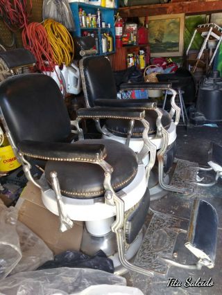 antique barber chairs Koken Pick Up only Los Angeles area.  Each 6