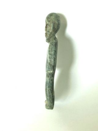 Pre - Columbian Olmec Jadeite Standing Figure 7