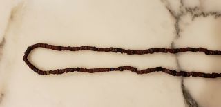 Ancient Mesopotamian Necklace - RED Beads 3 - 5000 years old 32 inches 6