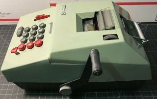 Hermes Precisa Model 109 - 7 Mechanical Calculator - Adding Machine - Very Rare 5