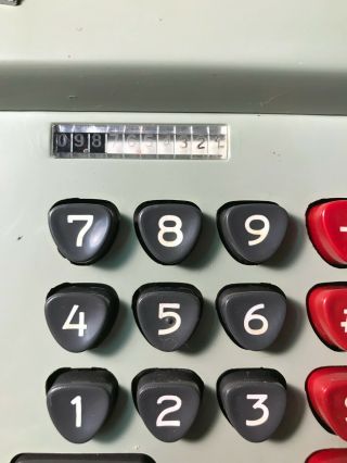 Hermes Precisa Model 109 - 7 Mechanical Calculator - Adding Machine - Very Rare 9