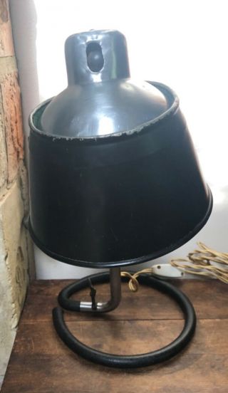 Vintage loft KANDEM industrial table lamp bauhaus Bormann design rare desk lamp 10