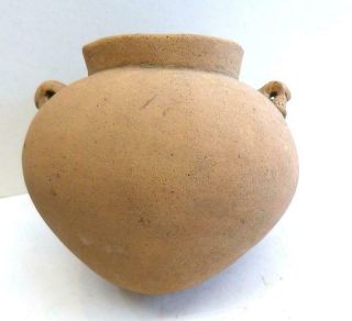 Pre - Columbuian Pottery Bowl With Zoomorphic Lugs - Nicoya ? - 5 " Dia.