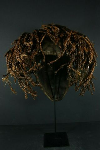 African MANU PWO mask - CHOKWE tribe,  D.  R.  Congo,  TRIBAL ART PRIMITIVE 9