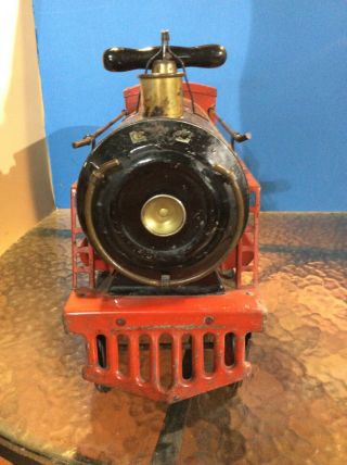 Keystone R.  R.  6400 Ride On Train Locomitive Engine 8 Wheels 1930’s Floor Train