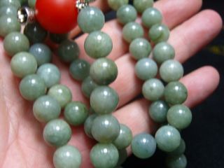 FINELY CARVED Jade Statue//Necklace - See Video n19 8