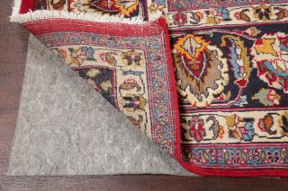VINTAGE Traditional Floral Signed Kashmar Living Room Rug Oriental Carpet 10x13 11