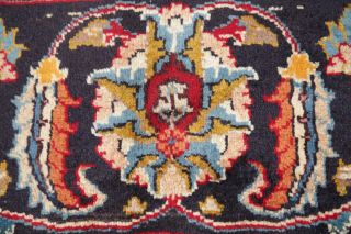 VINTAGE Traditional Floral Signed Kashmar Living Room Rug Oriental Carpet 10x13 7