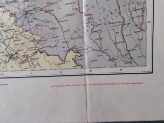 XXXL 1940 ' s Map of The Europe Das neue Politische Gesicht Mitteleuropas 9