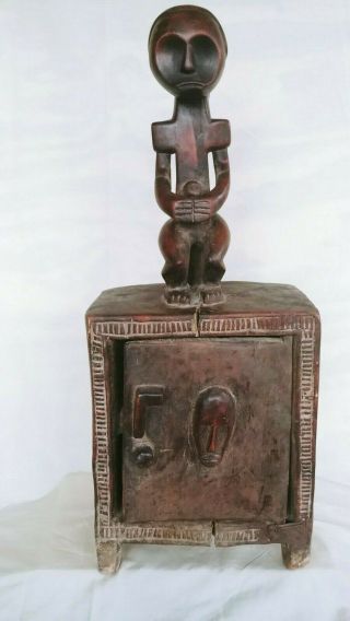 Fang African Divination Box - Cameroon