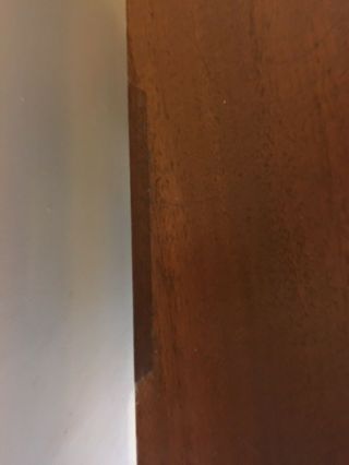Antique Walnut Spinet Flip Top Writing desk 10