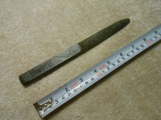 Rare Antique Briddell Oyster Shucking Knife - Eastern Shore Maryland