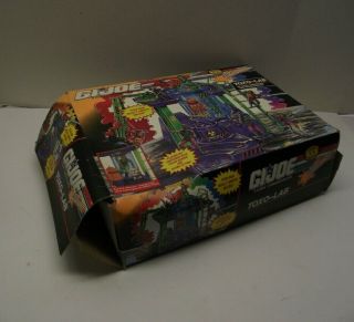 G.  I.  Joe Cobra 1992 Eco - Warriors Toxo - Lab Playset Loose,  Box See No - Reserve 11