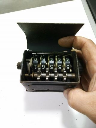Vintage Redington Model AR Counter Paper Press Counting Machine 4