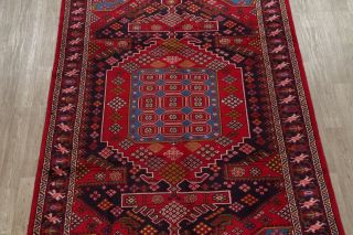 Unbeatable Geometric Bakhtiari Oriental Hand - Knotted 7x10 Wool Area Rug 3